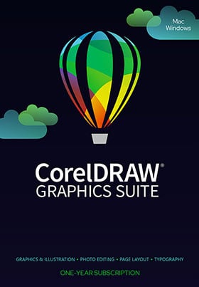 CorelDRAW Graphics Suite 365-Day Subscription Promo